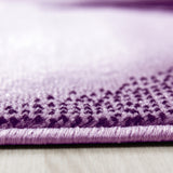 Nour 8008 Mor – Zamansız bir tasarıma sahip modern, düz renkli halı.