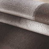 Nour 8008 Braun – Moderner Uni Teppich mit zeitlosem Design
