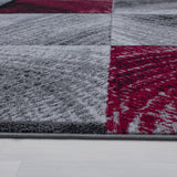 Nour 8003 Rot – Moderner Uni Teppich mit zeitlosem Design