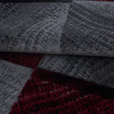 Nour 8003 Rot – Moderner Uni Teppich mit zeitlosem Design