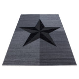 Nour 8002 Grau – Moderner Uni Teppich mit zeitlosem Design