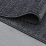 Nour 8002 Grau – Moderner Uni Teppich mit zeitlosem Design