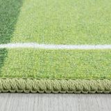 Diva 2911 Grün – Kinder Teppich – Rutschfester Kinderteppich mit weicher Oberfläche