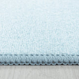 Diva 2908 Blau – Kinder Teppich – Rutschfester Kinderteppich mit weicher Oberfläche