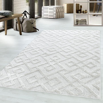 Rom 4708 Creme – Voluminöser Shaggy Teppich mit angenehmem Flor