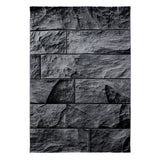 Kristal 9250 Schwarz – Moderner Uni Teppich mit zeitlosem Design