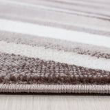 Kristal 9210 Brown – Modern solid-color rug with a timeless design