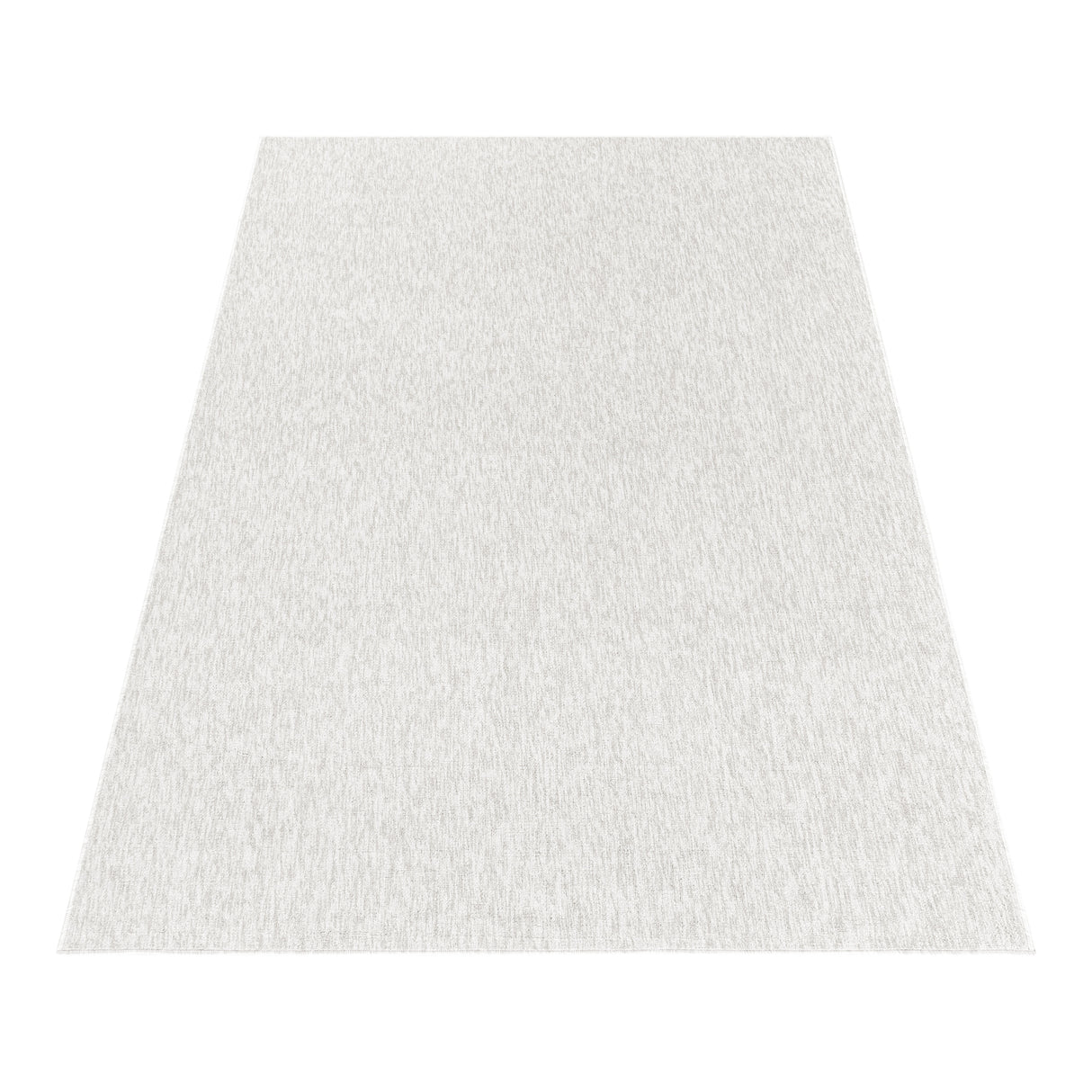 Aura 1800 Creme – Moderner Uni Teppich mit zeitlosem Design