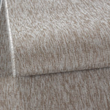 Aura 1800 Beige – Moderner Uni Teppich mit zeitlosem Design