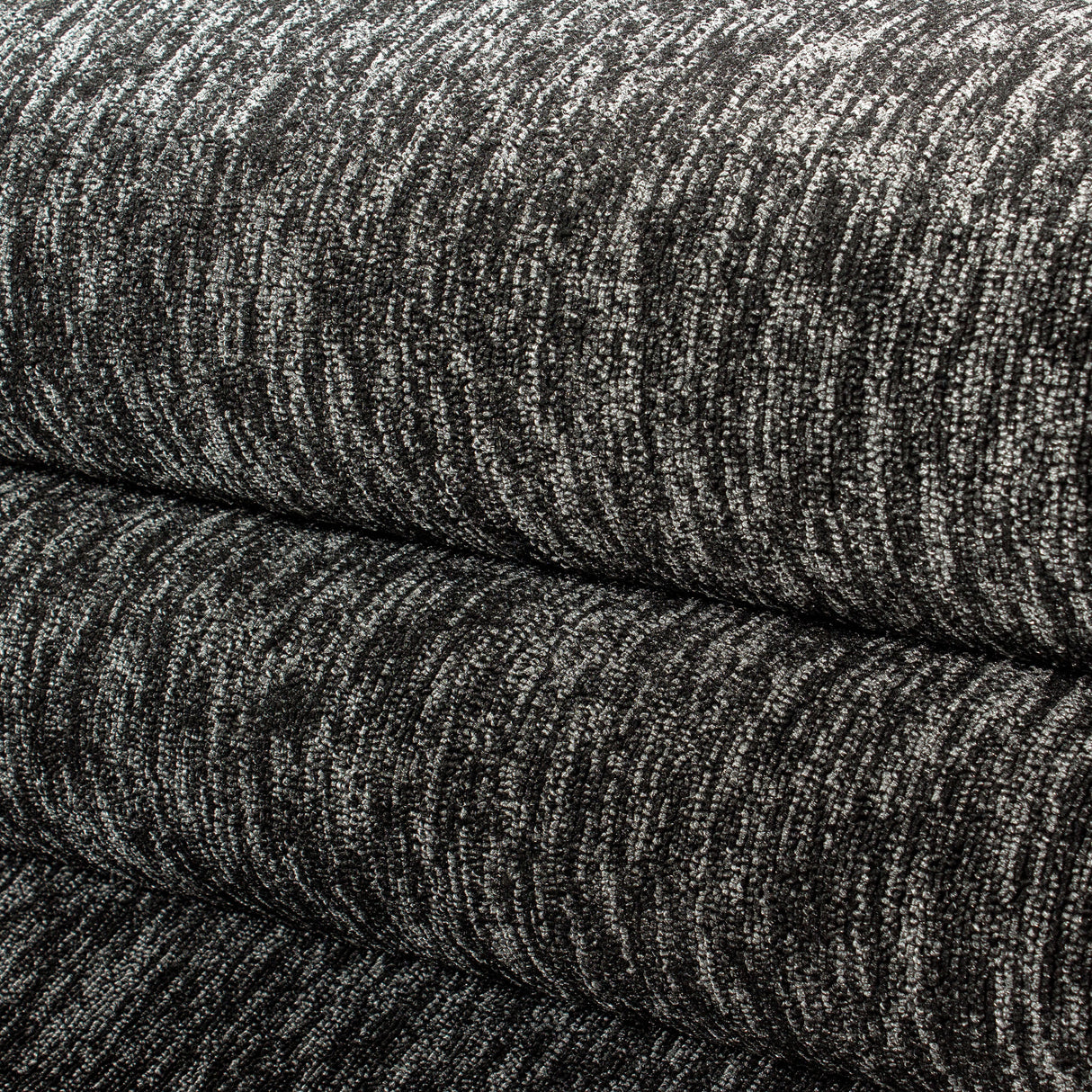 Aura 1800 Anthrazit – Moderner Uni Teppich mit zeitlosem Design