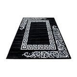 Carisma 6620 Schwarz – Moderner Uni Teppich mit zeitlosem Design