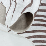 Zebra 4111 Kahverengi – Şık yaşam alanları için zamansız düz renk halı