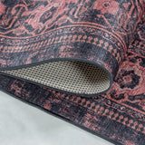 Mosaik 4301 Rot – Moderner Uni Teppich mit zeitlosem Design