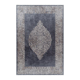 Mosaik 4303 Schwarz – Moderner Uni Teppich mit zeitlosem Design