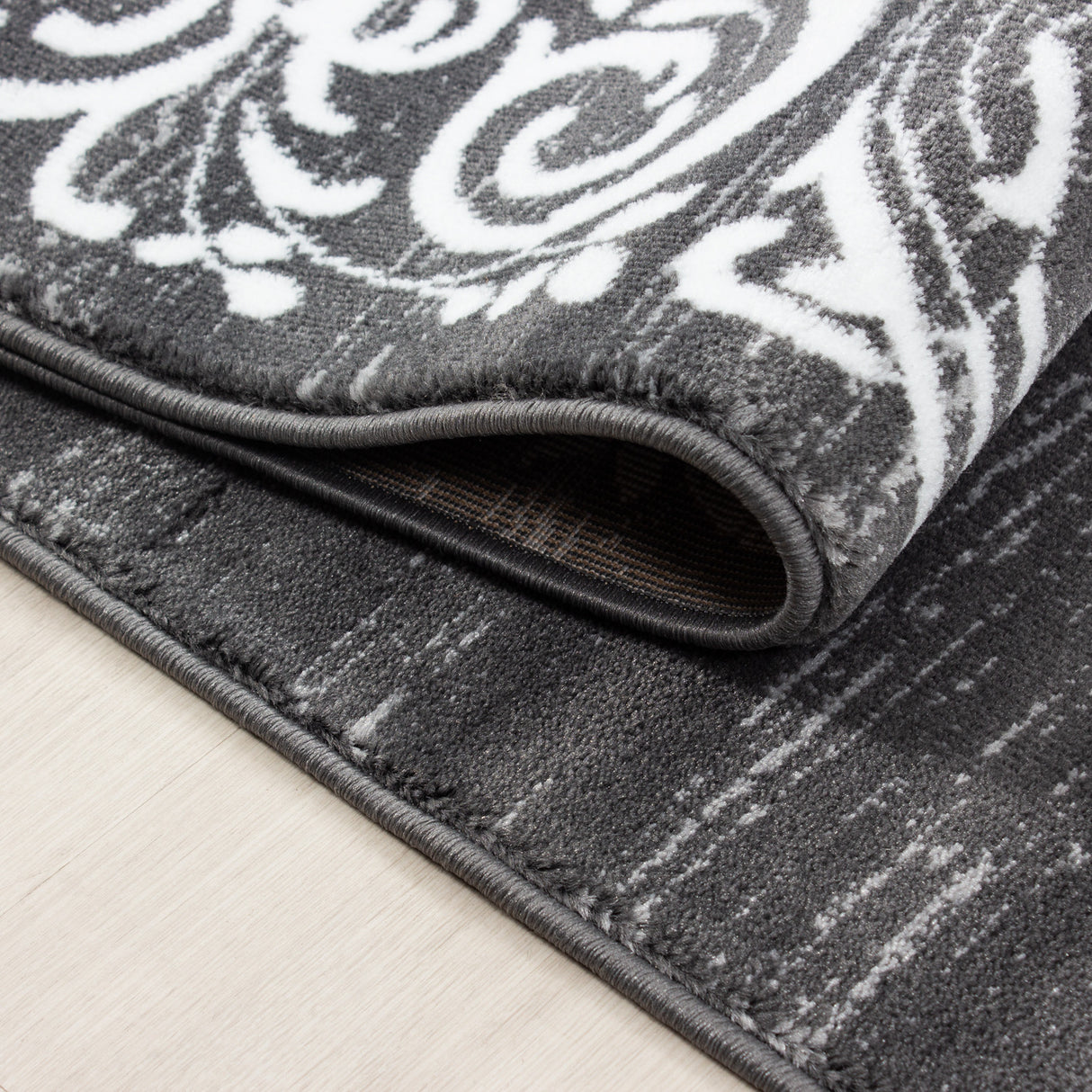 Carisma 6620 Grau – Moderner Uni Teppich mit zeitlosem Design