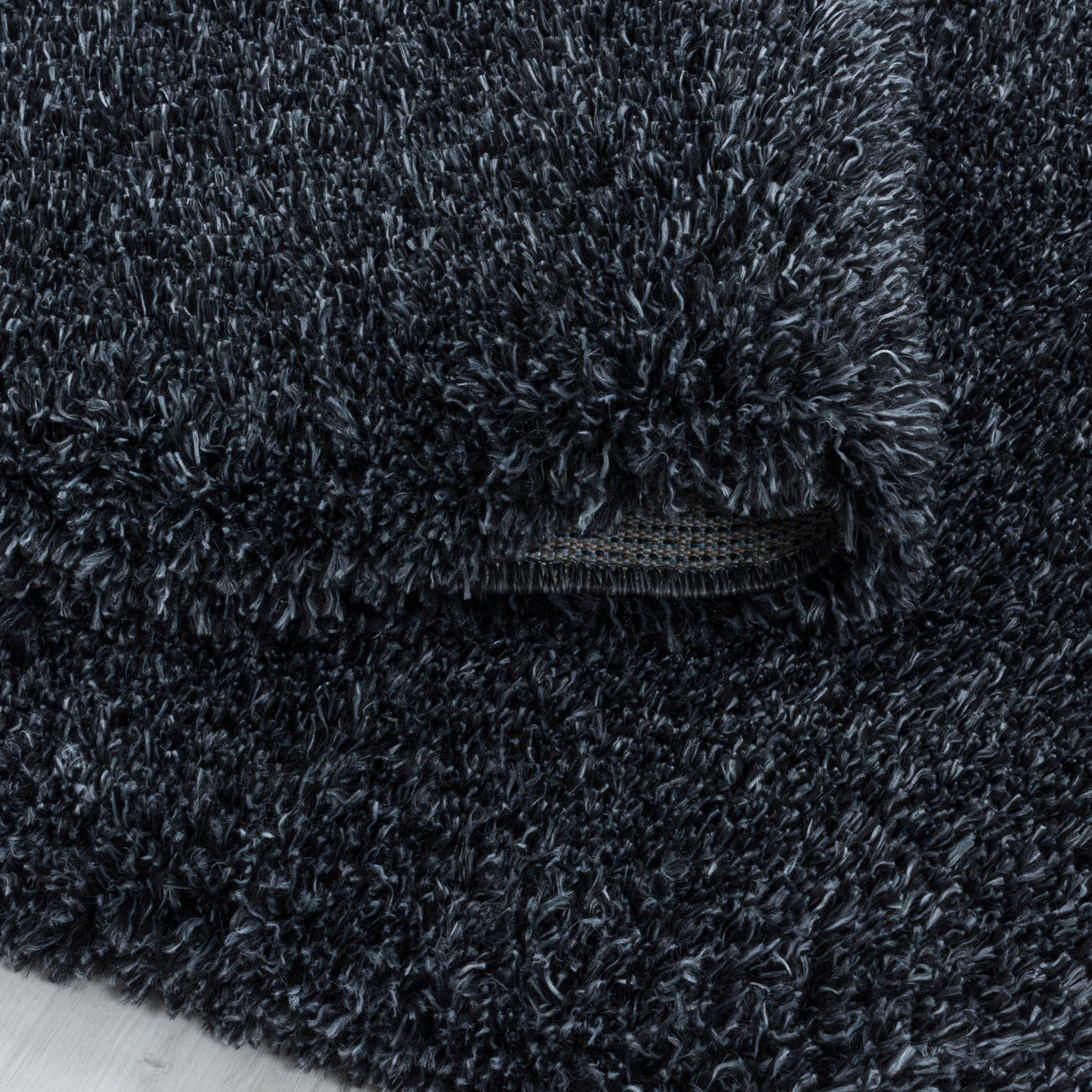 Flair 3500 Anthrazit – Extra Hochflor Shaggy Teppich für maximalen Wohnkomfort