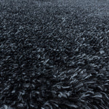 Flair 3500 Anthrazit – Extra Hochflor Shaggy Teppich für maximalen Wohnkomfort