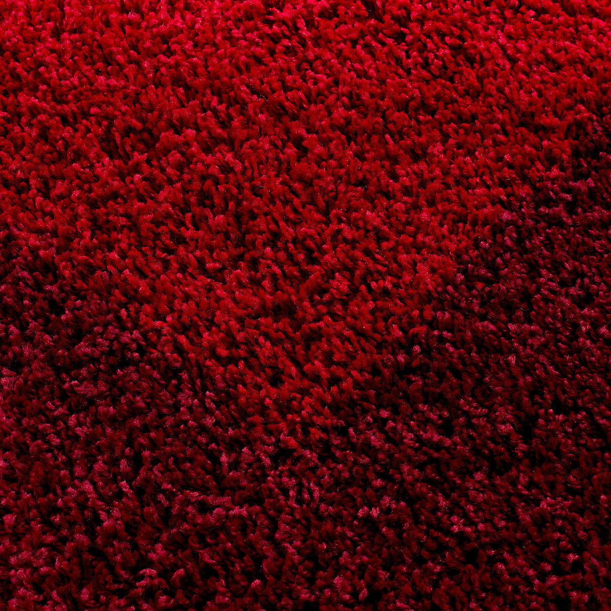 Dama 1503 Rot – Hochflor Shaggy Teppich für warme Wohnatmosphäre
