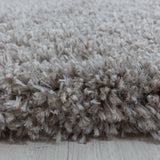 Flair 3500 Beige – Extra Hochflor Shaggy Teppich für maximalen Wohnkomfort
