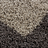Life 1503 Taupe – High-pile shaggy rug for a warm living atmosphere