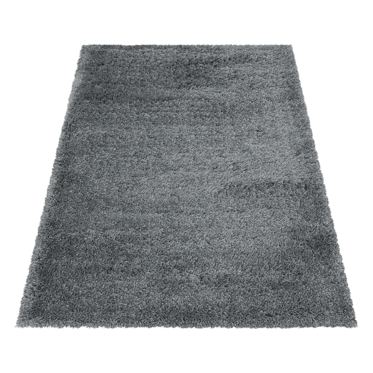 Flair 3500 Hellgrau – Extra Hochflor Shaggy Teppich für maximalen Wohnkomfort