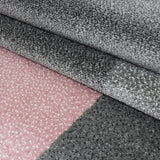 Ocean 1810 Pink – Schlichter Uni Teppich mit ruhiger Ausstrahlung