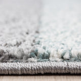 Ocean 1810 Blue – Sakinleştirici bir görünüme sahip, sade, düz renkli halı.