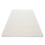 Dama 1500 Creme – Hochflor Shaggy Teppich für luxuriösen Wohnkomfort