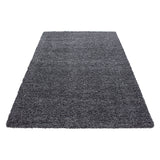 Dama 1500 Grau – Hochflor Shaggy Teppich für luxuriösen Wohnkomfort