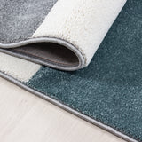 Royal 1310 Blau – Eleganter Uni Teppich für vielseitige Wohnräume