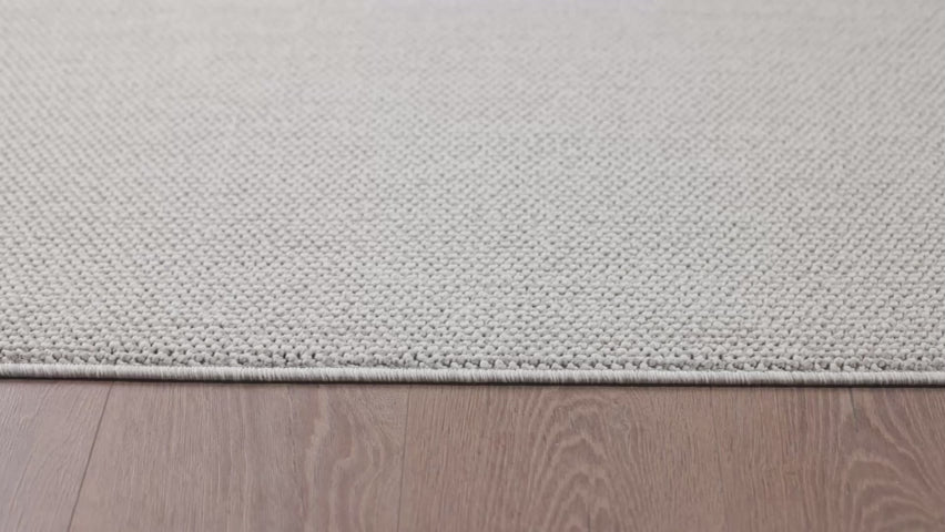 Eliz 4300 Creme – Moderner Uni Teppich für Ruhe & Harmonie