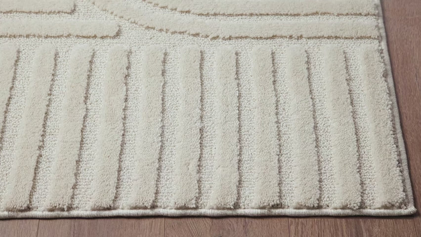 Pera 1123 Beige – Eleganter Uni Teppich mit ruhiger Ausstrahlung